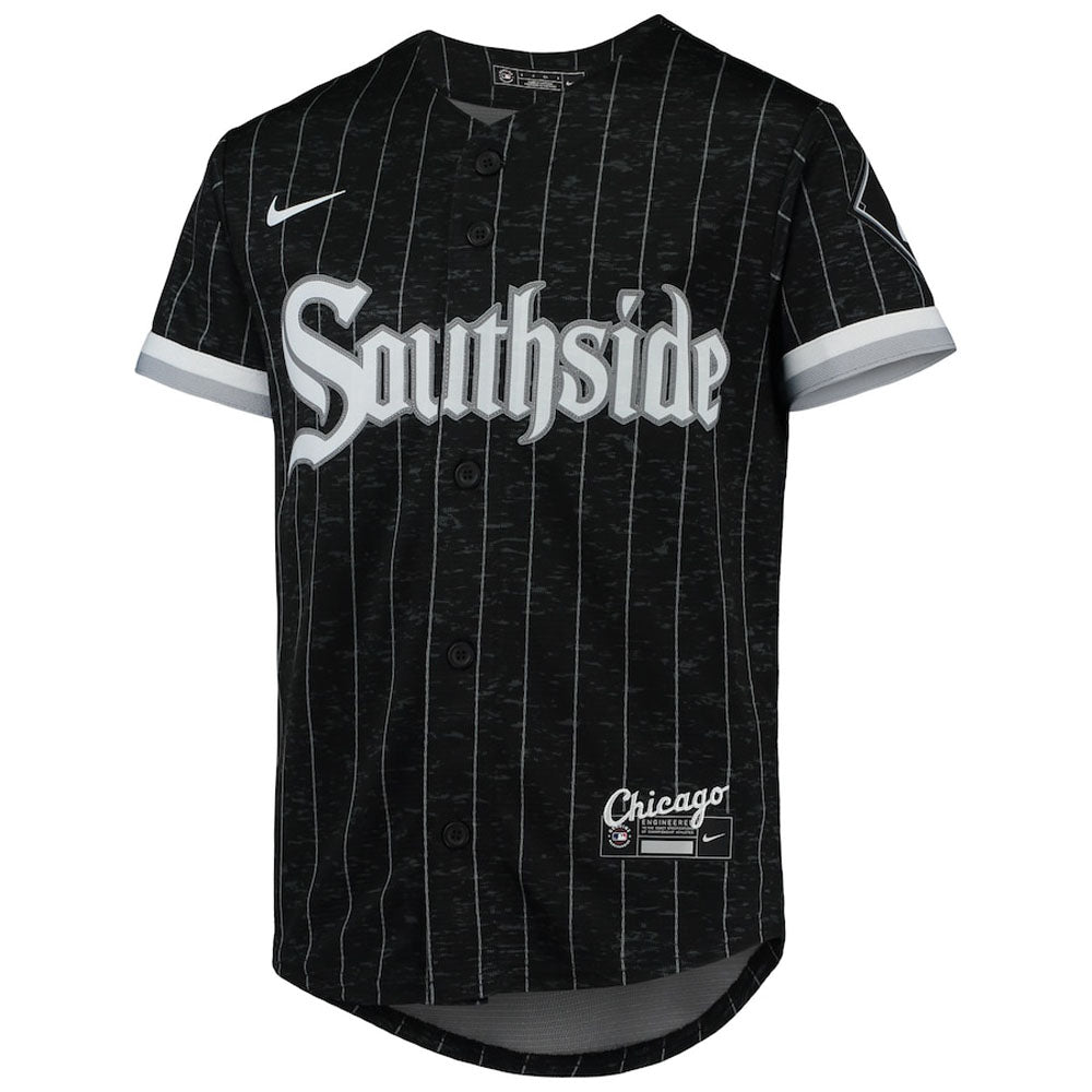 Youth Chicago White Sox Tim Anderson City Connect Replica Jersey - Black